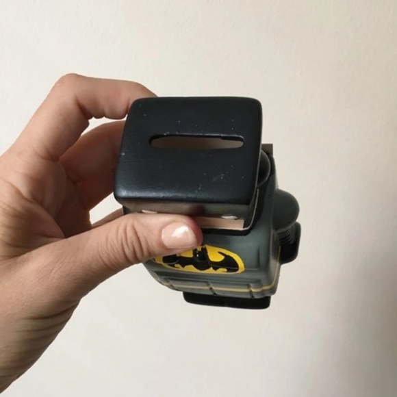 NEW Handmade Batman Coin Bank | Hand-Painted Piggy Bank | Comic Book Collectible - Picture 5 of 5